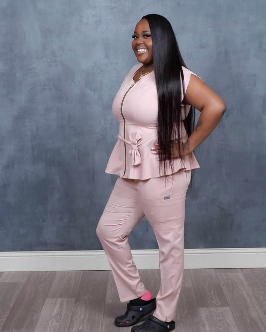 Bow Signature Scrub Set